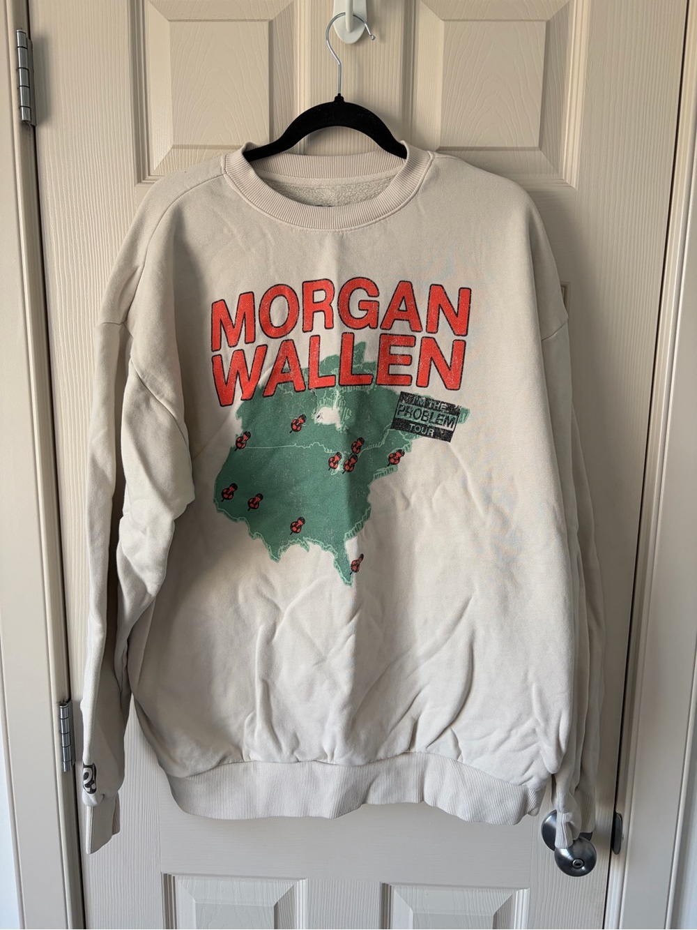 🖤 MORGAN WALLEN - Concert Sweater - Medium - FLAWED